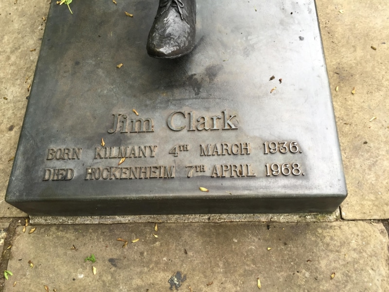 Jim Clark Statue